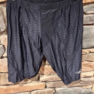 Black men’s Patterned Swim Shorts size XL‎